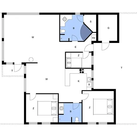 Casa de Férias Bl168-saltum-taarnfalkevej-11